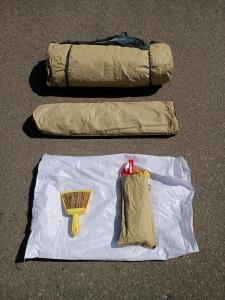 6-Person Camping Tent w/Hardware, Cover, And Carrying Case