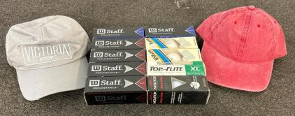 (30) Brand New Golf Balls- W Staff, Top Flite, Wilson, And Molitor