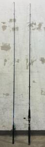 (1) Shakespeare Fishing Pole And (1) Berkeley Fusion Fishing Pole