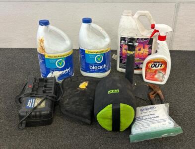 (2) Simply Done Concentrated Bleach Regular Scent, Uline Handy Hammock, Large Gauze Pads, And More