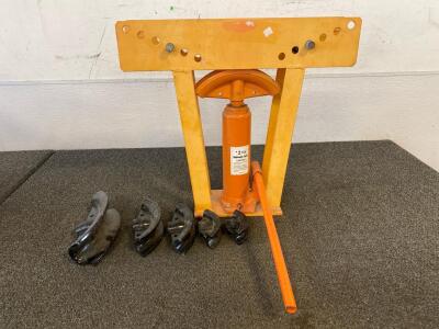 Hydraulic Pipe Bender Along With Various Bending Ties