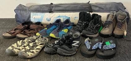 Coleman Instant Cabin Tent & Outdoor Shoes