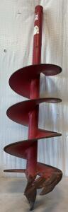 Red 9&rdquo; Auger Bit