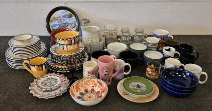 2 Plate And Bowls Set, Coffee Mugs, And More!