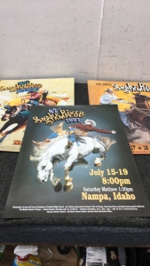 (3) Original Snake River Stampede Posters