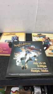 (3) Original Snake River Stampede Posters