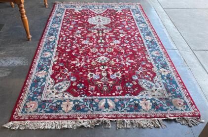 Morrocan Area Rug L 10&rsquo; 4&rdquo; W 6&rsquo; 8&rdquo;