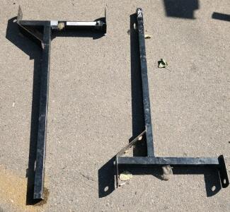 Werner TR101-S Ladder Rack, 250 lbs Capacity, Steel, Truck Bed Mount