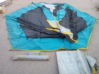 Wenzel 1887 Solitude Dome Camping Tent With Hardware and Cover and Carrying Case 10'X10' 5-6 Person Tent