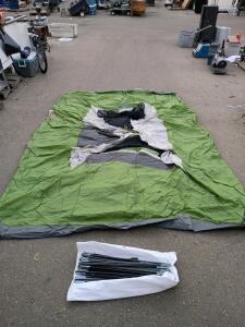 Coleman 13'X8' 5-6 Person Camping Tent With Hardware and Carrying Case