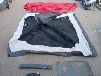 COLEMAN 10'X8' Camping Tent With Hardware and Cover and Carrying 4-5 Person Tent