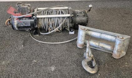 Ramsey Electric Worm Gear Winch 12V