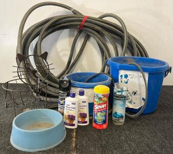 Lawn & Garden Care Including Garden Hose, Heated Buckets, Planter, Bug Killer & Plant Nutrients