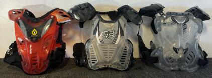 (3) Racing Chest Protectors