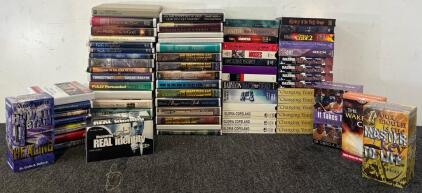 60+ VHS / CD Movies & Audiobooks
