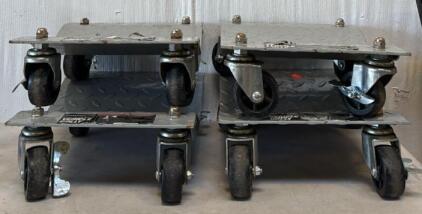 (4) Pittsburgh Vehicle Dollies