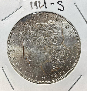 1921-S Morgan Silver Dollar