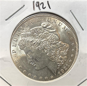 1921 Morgan Silver Dollar