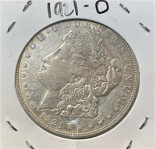 1921-D Morgan Silver Dollar