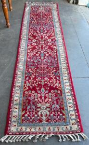 Morrocan Rug L 11&rsquo; W 1&rsquo; 8&rdquo;