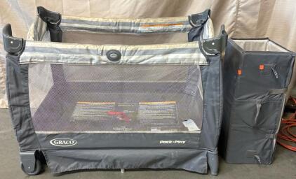 Graco Pack N Play Crib L 39.5&rdquo; W 28.25&rdquo;