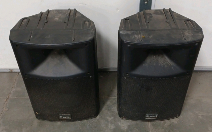 Pair of P-Audio 12" E-Class Series PA Monitors