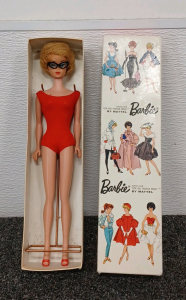 Vintage 1962 Barbie Doll with Box