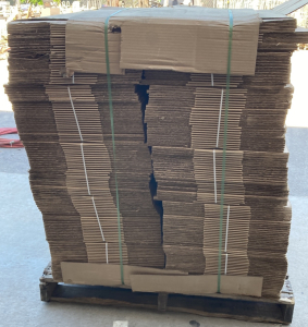 Pallet Of Shipping Boxes