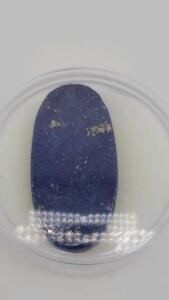 29.3 Carat Lapia Lazuli Cabochon