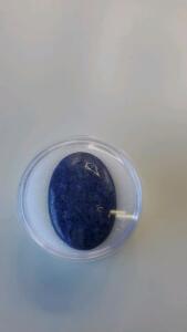 32.3 Carat Lapis Lazuli Cabochon Gemstone