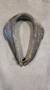 Vintage Leather Horse Collar Harness Hames