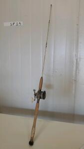 Vintage Fishing Rods with Reel