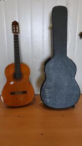 Yamaha Acoustic Guitar With Case