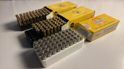 (2) Boxes 1 With 50 And The Other Has 39Rounds Of UMC 38 Special 130GR Metal Case (1) Box Of 50 Western 38 Special 148GR Lead Clean-Cutting