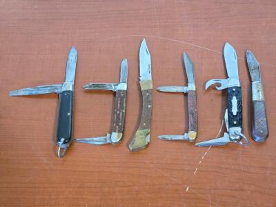 (6) Assorted Vintage Folding Knives: Imperial, Camco, & More!