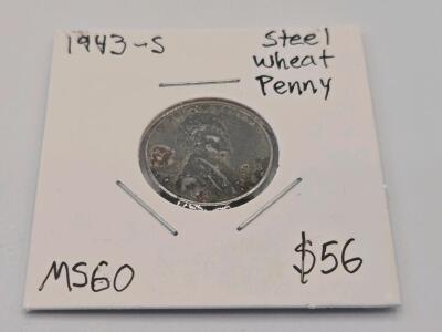 1943-S Steel Wheat Penny