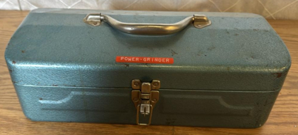 Craftsman 4.5&rdquo; Grinder In Metal Case W/ Assortment Of Disks
