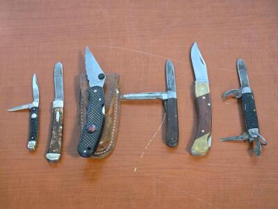 (6) Assorted Vintage Folding Knives: Imperial, Camco, & More!