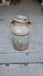 Antique Milk Jug With Lid