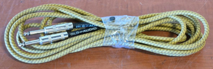 Vintage GLS-Audio &frac14;" Braided Instrument Cable