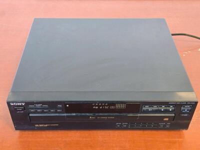 Vintage Sony CDP-C345 Compact Disc Player-5 Disc Carousel / +$80 Value!