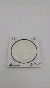 1882 Carson City (CC) Morgan Silver Dollar