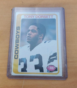 1978 Topps Tony Dorsett Rookie Card