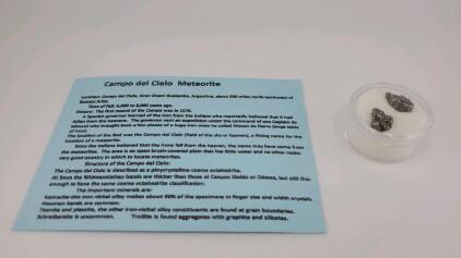 3.06 Grams Meteorite- Space Rock Campa Del Cielo
