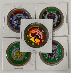 (5) Collectors Pokémon Tokens