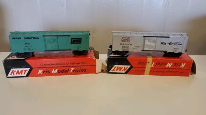 (2) KMT Kris Model Trains with Boxes