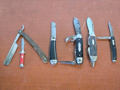 (6) Assorted Vintage Folding Knives: Western, Imperial, & More!