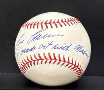 Jose Canseco Autographed Rawlings Official MLB Baseball, PSA/DNA Certified. (Signed "I Made Out With Madonna")