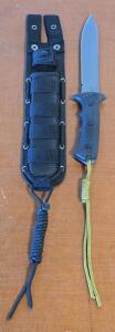 Chris Reeve Harsey Magnacut Fixed Blade Knife w/ Sheath / +$400 Value!