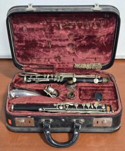 Vintage Robert Malerne Bass Clarinet w/ Original Carry Case - Made in France